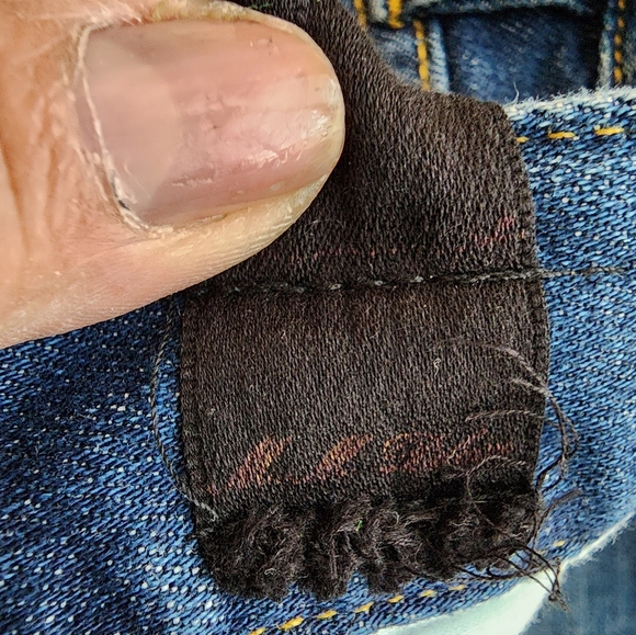 MAURIZIO MASSIMINO DARK WASH, MADE IN ITALY SIZE EU 42 STRAIGHT LEG - Picture 6 of 16